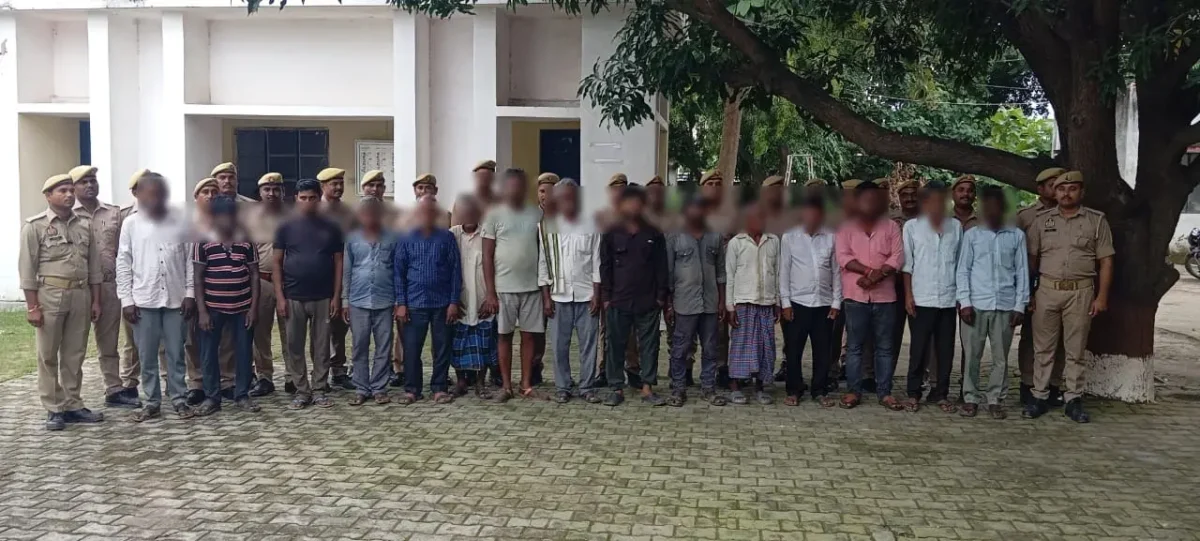 अपराधियों पर शिकंजा, सिद्धार्थनगर पुलिस ने दिखाई सख्ती, 11 वांछित, 21 वारंटी हुए गिरफ्तार