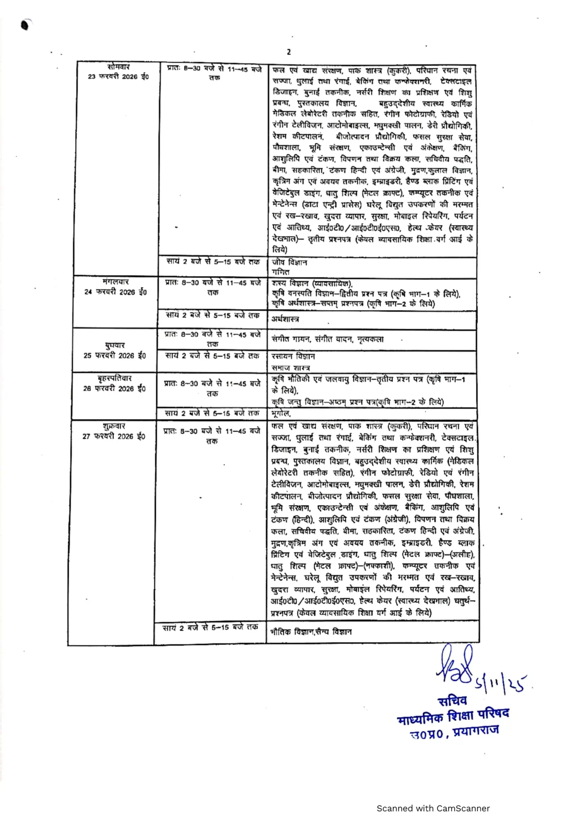 UP Board Exam Date 2026: 18 फरवरी से शुरू होंगी 10वीं-12वीं की परीक्षाएं