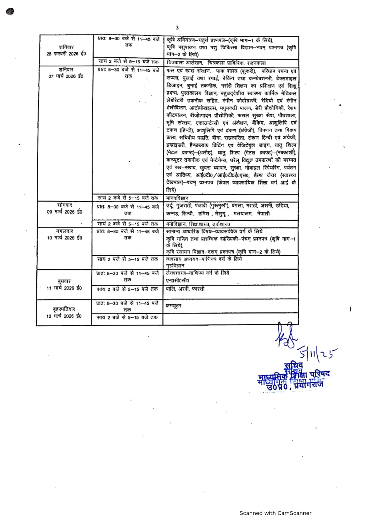 UP Board Exam Date 2026: 18 फरवरी से शुरू होंगी 10वीं-12वीं की परीक्षाएं