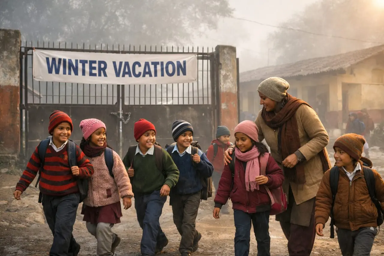 यूपी शीतकालीन अवकाश 31 दिसंबर से, छात्रों को ठंड में मिलेंगी बड़ी राहत