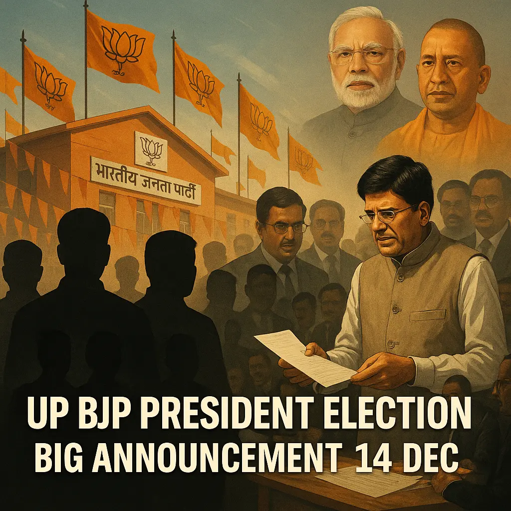 यूपी में नया भाजपा अध्यक्ष लगभग तय, पीयूष गोयल करेंगे घोषणा