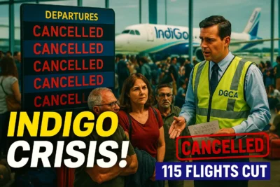 Indigo Flight Crisis पर बड़ा कदम, सरकार ने इंडिगो की 5% उड़ानें कम कीं